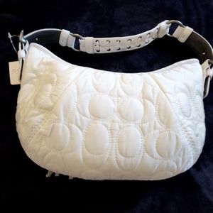 Coach quilted purse